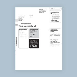 Buy a Fake EON Utility Bill (UK) From FakeDocuments.com